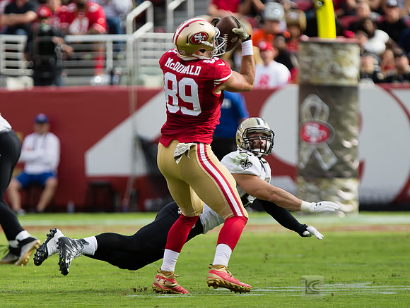 NFL: New Orleans Saints at San Francisco 49ers
