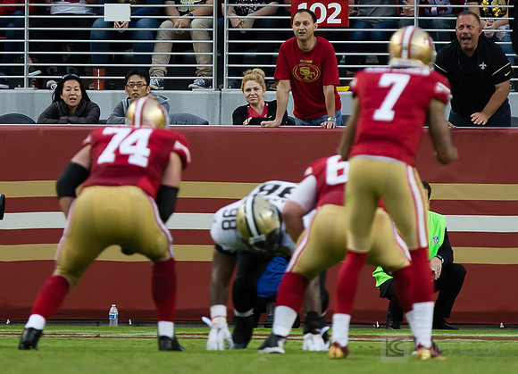 NFL: New Orleans Saints at San Francisco 49ers