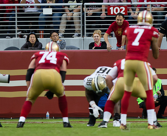 NFL: New Orleans Saints at San Francisco 49ers