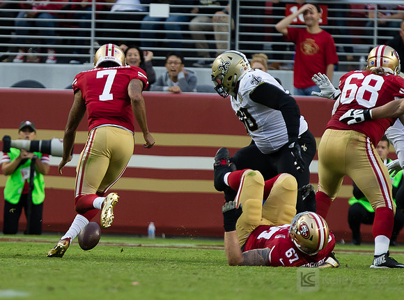 NFL: New Orleans Saints at San Francisco 49ers