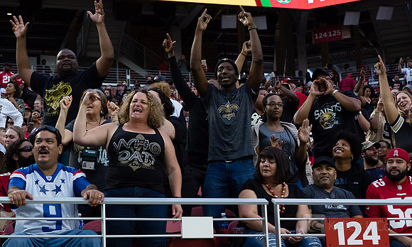 NFL: New Orleans Saints at San Francisco 49ers