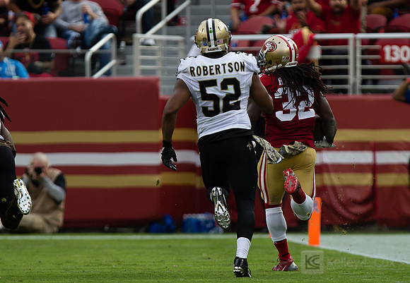 NFL: New Orleans Saints at San Francisco 49ers