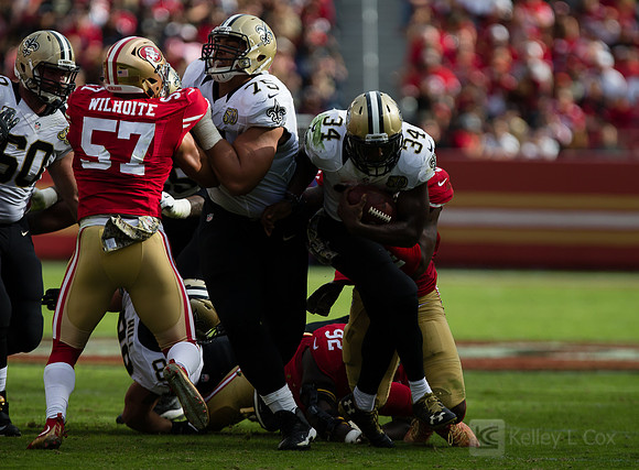 NFL: New Orleans Saints at San Francisco 49ers