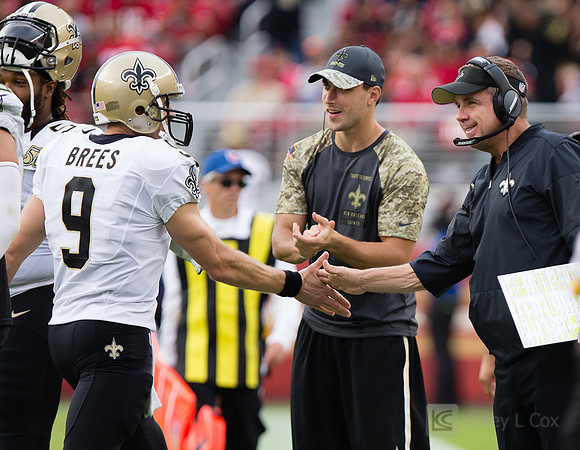 NFL: New Orleans Saints at San Francisco 49ers