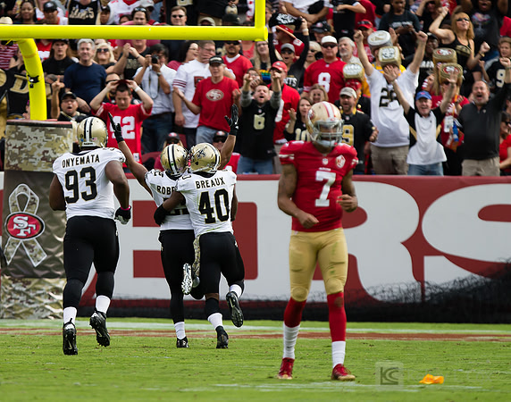 NFL: New Orleans Saints at San Francisco 49ers