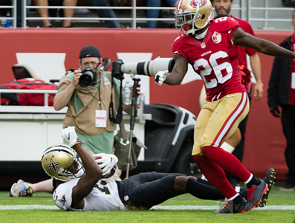 NFL: New Orleans Saints at San Francisco 49ers