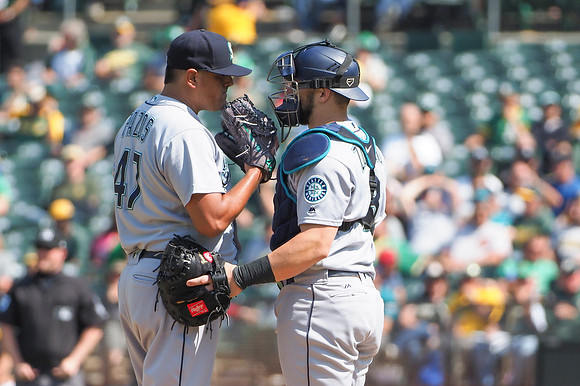 MLB: Seattle Mariners at Oakland Athletics