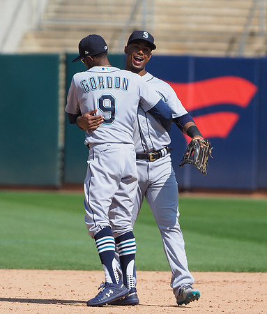 MLB: Seattle Mariners at Oakland Athletics