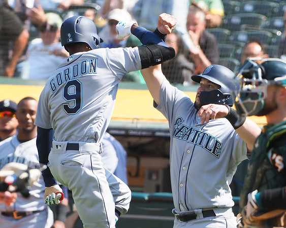 MLB: Seattle Mariners at Oakland Athletics