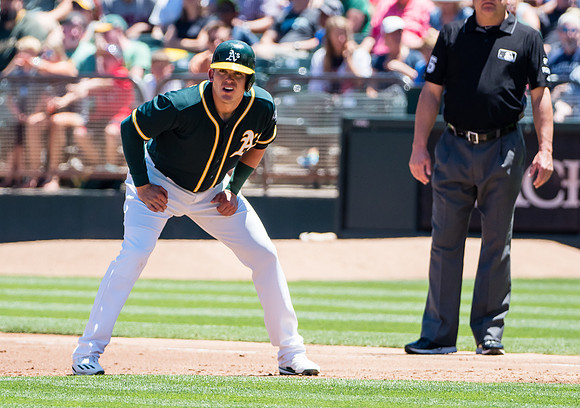 MLB: Cleveland Indians at Oakland Athletics