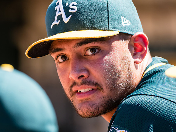 MLB: Cleveland Indians at Oakland Athletics