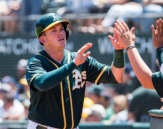 MLB: Cleveland Indians at Oakland Athletics