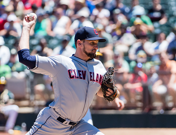 MLB: Cleveland Indians at Oakland Athletics