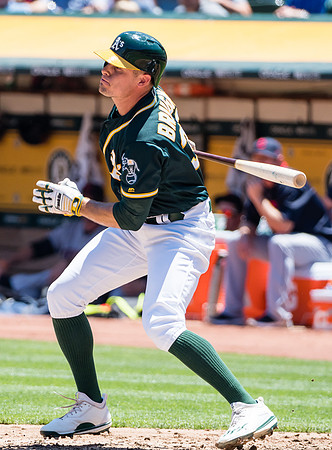 MLB: Cleveland Indians at Oakland Athletics