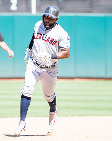 MLB: Cleveland Indians at Oakland Athletics