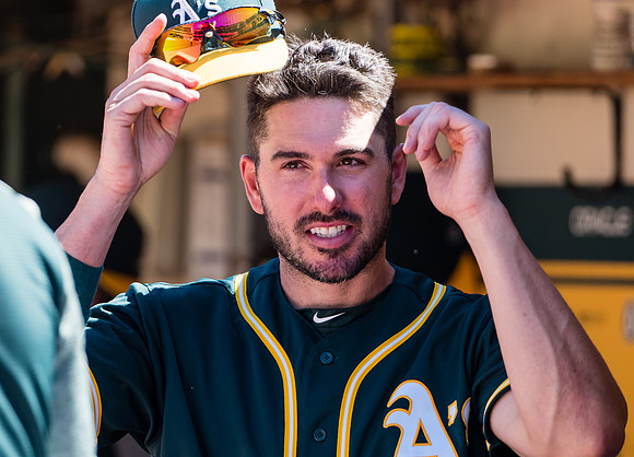 MLB: Cleveland Indians at Oakland Athletics