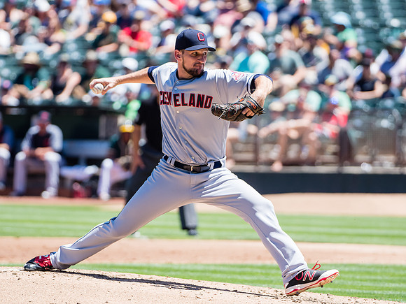 MLB: Cleveland Indians at Oakland Athletics