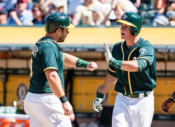 MLB: Cleveland Indians at Oakland Athletics
