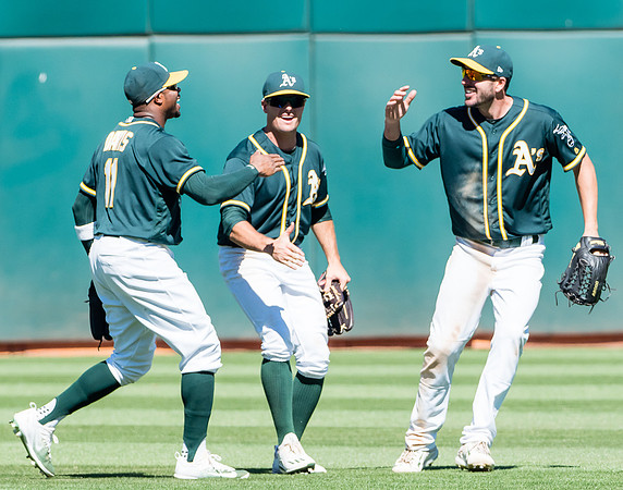 MLB: Cleveland Indians at Oakland Athletics