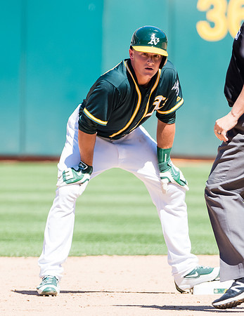 MLB: Cleveland Indians at Oakland Athletics