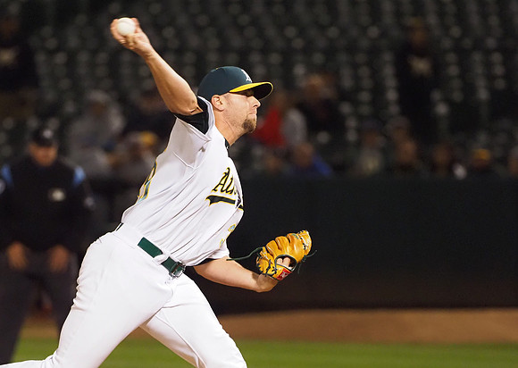 MLB: Baltimore Orioles at Oakland Athletics
