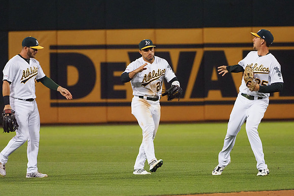 MLB: Baltimore Orioles at Oakland Athletics