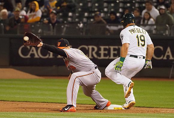 MLB: Baltimore Orioles at Oakland Athletics