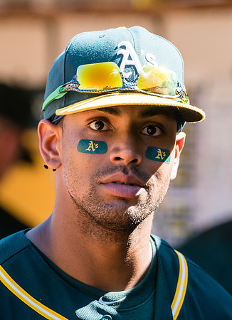 MLB: Cleveland Indians at Oakland Athletics