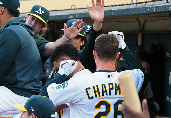 MLB: Baltimore Orioles at Oakland Athletics