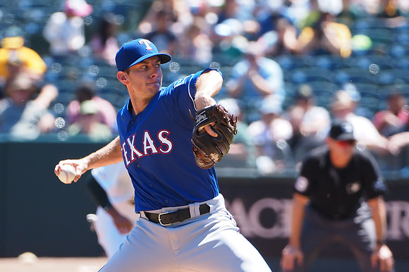 MLB: Texas Rangers at Oakland Athletics