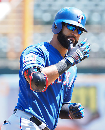 MLB: Texas Rangers at Oakland Athletics