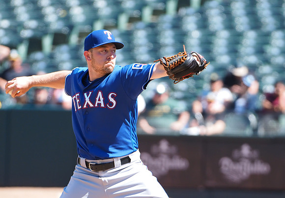 MLB: Texas Rangers at Oakland Athletics