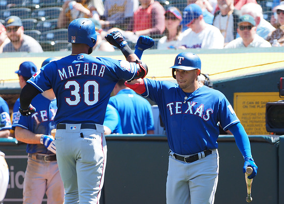 MLB: Texas Rangers at Oakland Athletics