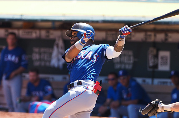 MLB: Texas Rangers at Oakland Athletics