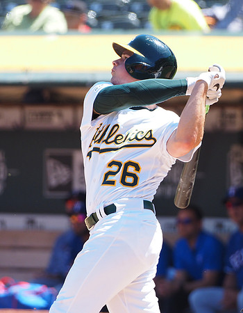 MLB: Texas Rangers at Oakland Athletics