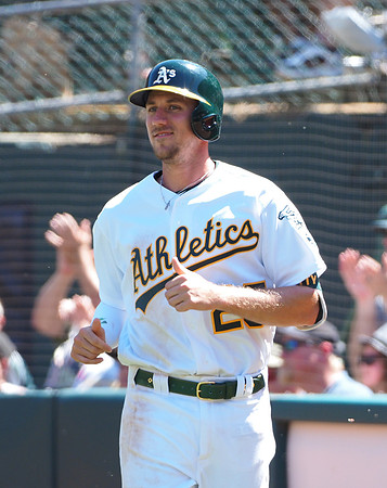 MLB: Texas Rangers at Oakland Athletics