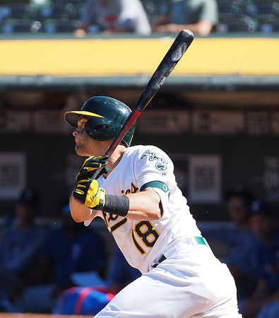 MLB: Texas Rangers at Oakland Athletics