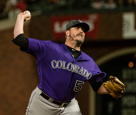 MLB: Colorado Rockies at San Francisco Giants