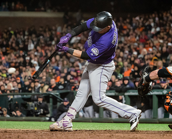 MLB: Colorado Rockies at San Francisco Giants