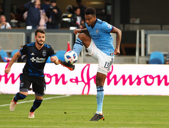 MLS: New York City FC at San Jose Earthquakes