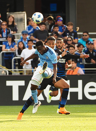 MLS: New York City FC at San Jose Earthquakes