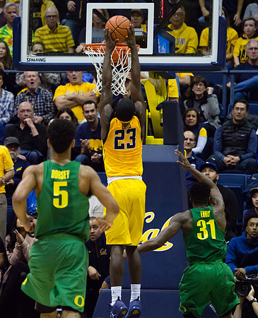 NCAA Basketball: Oregon at California