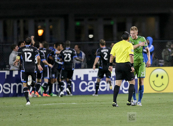 MLS: Seattle Sounders at San Jose Earthquakes