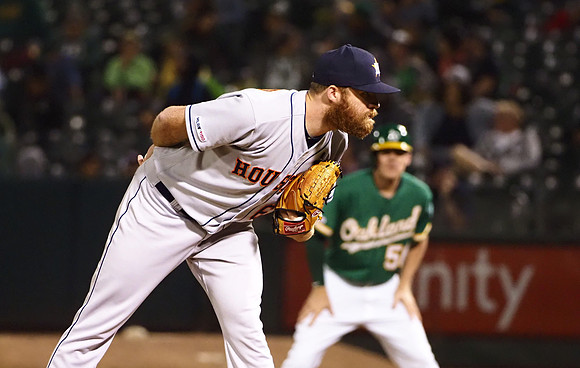 MLB: Houston Astros at Oakland Athletics