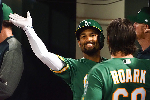 MLB: Houston Astros at Oakland Athletics