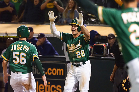 MLB: Houston Astros at Oakland Athletics
