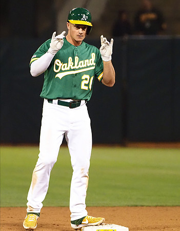 MLB: Houston Astros at Oakland Athletics
