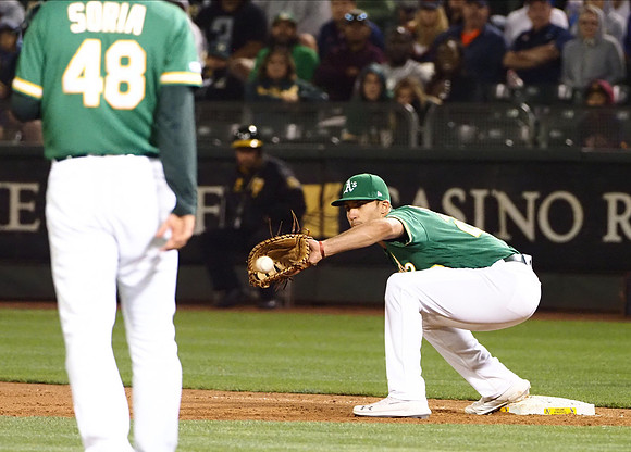 MLB: Houston Astros at Oakland Athletics
