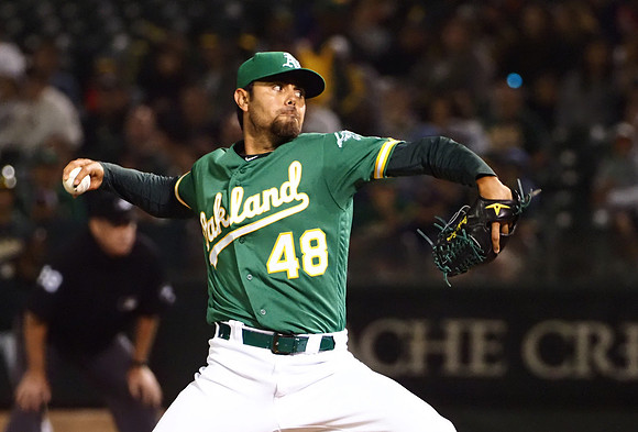 MLB: Houston Astros at Oakland Athletics