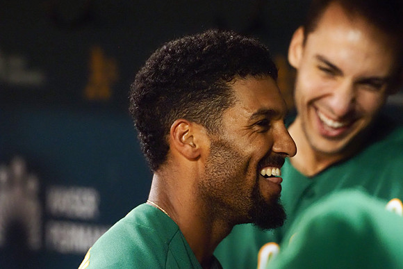 MLB: Houston Astros at Oakland Athletics